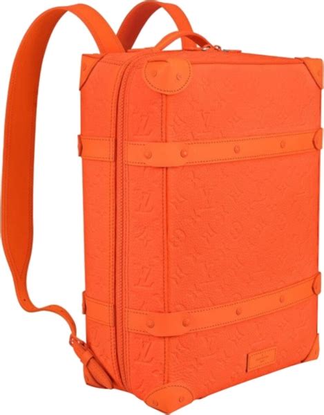 louis vuitton orange backpack|louis vuitton backpack monogram.